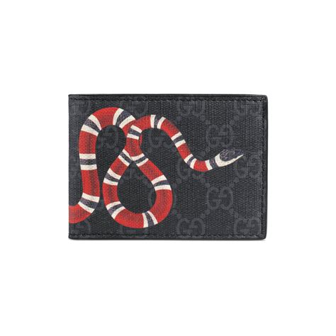 buy gucci mens wallet|gucci snake wallet.